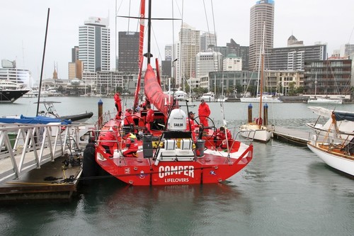 Emirates Team NZ’s other project, plus three catamaran campaigns © Richard Gladwell www.photosport.co.nz